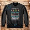 Cute Marvel Christmas Sweatshirt Adult Size S-3XL