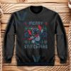 Merry Stitchmas Xmas Sweatshirt Unisex Adult Size S-3XL