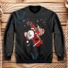 Santa Guitar Christmas Sweatshirt Unisex Adult Size S-3XL