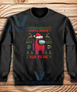 Ugly Christmas Among Us Sweatshirt Adult Size S-3XL