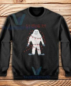 Yeti Christmas Cute Sweatshirt Adult Size S-3XL