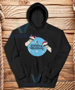 Christmas Llama Cute Hoodie Adult Size S-3XL