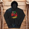 Christmas Santa Skater Hoodie Adult Size S-3XL