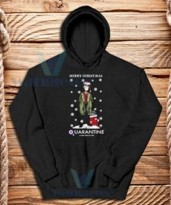 Merry Christmas Quarantine Hoodie Unisex Adult Size S-3XL