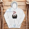 Rock N Roll Santa Christmas Hoodie Adult Size S-3XL