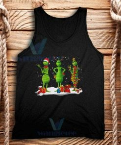 Grinch Merry Christmas Tank Top Unisex Adult Size S-2XL