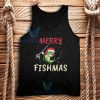 Xmas Merry Fishmas Tank Top Unisex Adult Size S-2XL