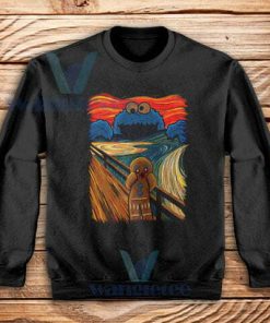 The Scream Cookie Sweatshirt Adult Size S-3XL