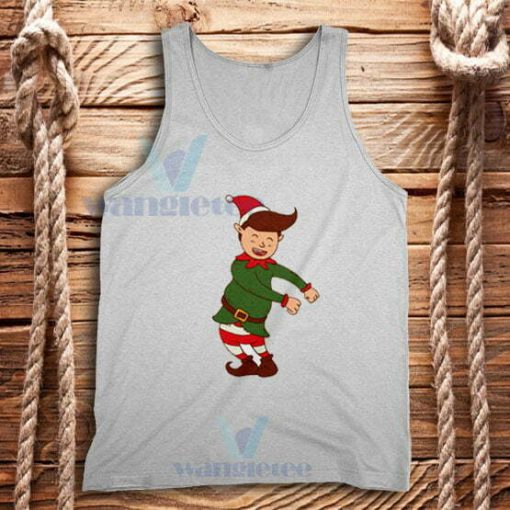 Elf Floss Dance Xmas Tank Top Adult Size S-2XL