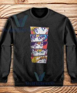 Sailor Moon Scouts Sweatshirt Unisex Adult Size S-3XL