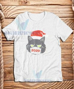 Quarantine Santa Cat T-Shirt Unisex Adult Size S - 3XL