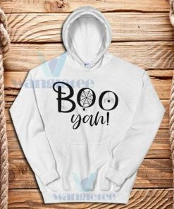 Boo-Yah-Hoodie-White