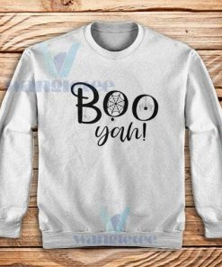 Boo-Yah-Sweatshirt-White