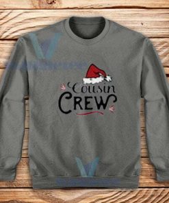 Cousin-Crew-Sweatshirt-Grey