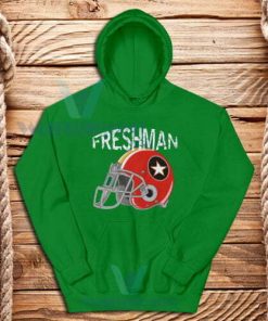 Freshman-Red-Hoodie-Green