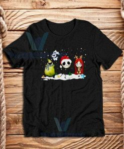 Nightmare-Before-Christmas-T-Shirt-Black