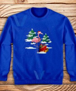 Pink-Flamingo-Christmas-Sweatshirt