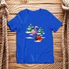 Pink-Flamingo-Christmas-T-Shirt