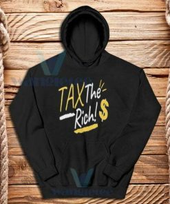 Tax-The-Rich-Hoodie-Black