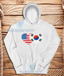 Patriotik-Amerika-Korea-Hoodie