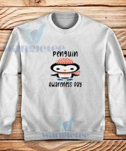 Penguin-Awareness-Day-Sweatshirt-White