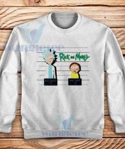 Rick And Morty Mugshot Sweatshirt