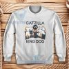 Catzilla Vs King Dog Sweatshirt