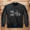 Pew Pew Finger Gun Sweatshirt