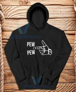 Pew Pew Finger Gun Hoodie