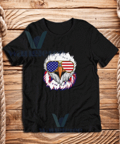 4th Of July Bald Eagle T-Shirt